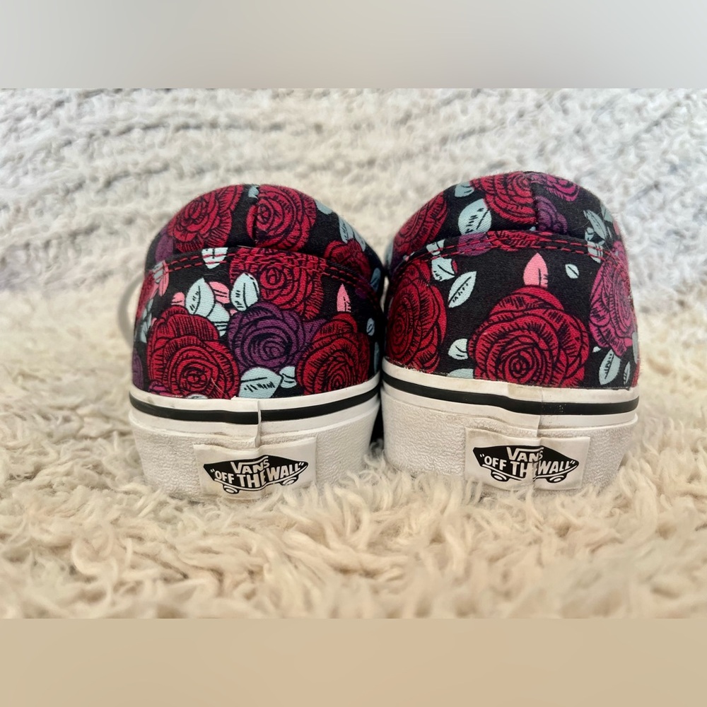 Vans Doheny Romantic Floral Old Skool Skate Sneakers - Picture 6 of 8